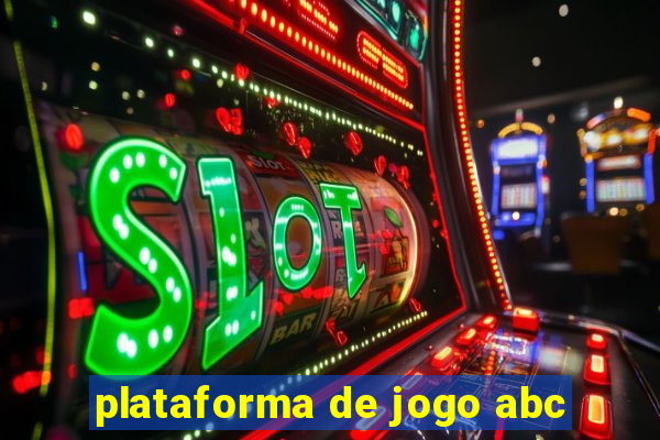 plataforma de jogo abc